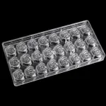 24 Cavity Crown Shape Polycarbonate Chocolate Mould