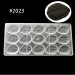 15 Cavity Leaf Shape Polycarbonate Chocolate Mould