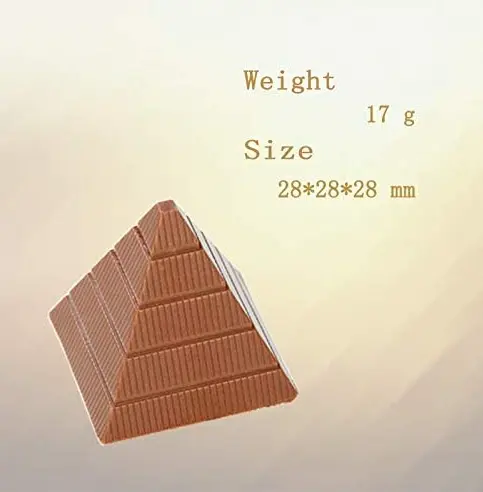21 Cavity Pyramid Shape Polycarbonate Chocolate Mould