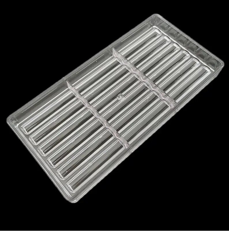 18 Cavities Long Sticks Shape Polycarbonate Chocolate Mould