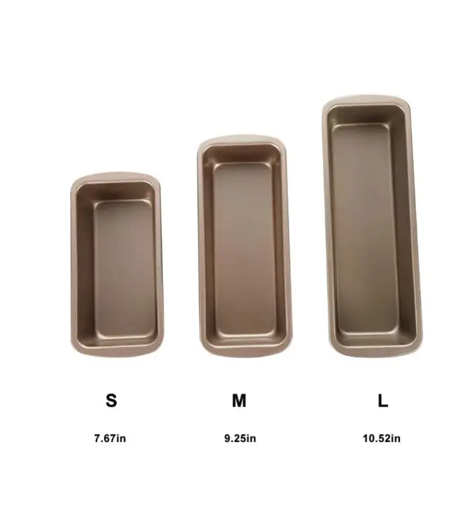 Non-Stick Rectangular Baking Pan Large Loaf Pan for Bread/Brownie Loaf Baking Non-Stick Tin