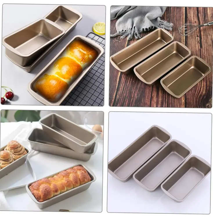 Non-Stick Rectangular Baking Pan Large Loaf Pan for Bread/Brownie Loaf Baking Non-Stick Tin