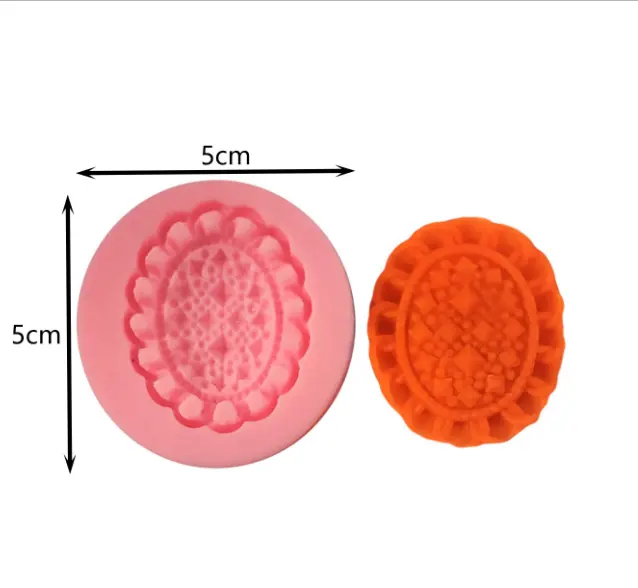 Oval Jewelry Gems silicone mould Style 3