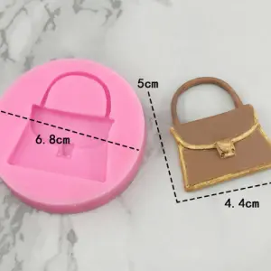 Girls handbag purse Silicone Mould