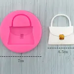 Girls handbag purse Silicone Mould