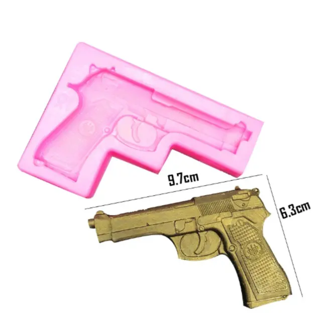Gun Pistol silicone Mould