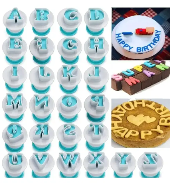 Upper Case Alphabets Cookie Cutter