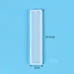 Long Rectangle Aromatherapy Air Wax Tablets Silicone Mould
