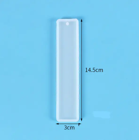 Long Rectangle Aromatherapy Air Wax Tablets Silicone Mould