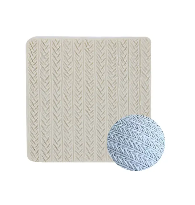 Weaving Sweater Texture silicone mould