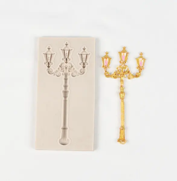 LargeStreet Lamp Post theme silicone mould