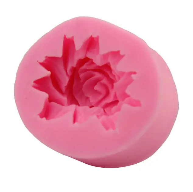 3D Peony flower silicone mould Style 2
