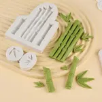 Bamboo Plant tree Silicone mould Style 2