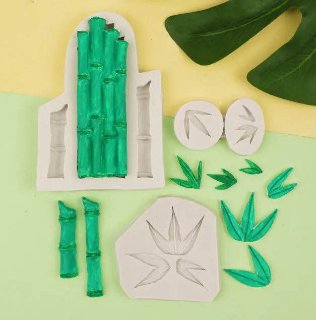 Bamboo Plant tree Silicone mould Style 2