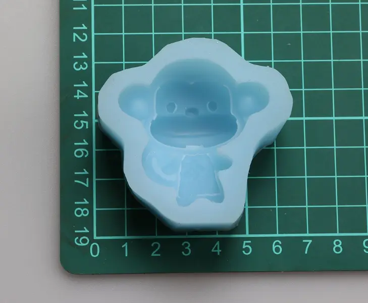 Cute Monkey animal silicone mould Style 2
