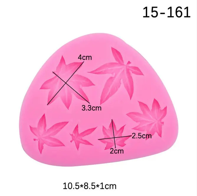 Maple Leaf silicone mould Style 2