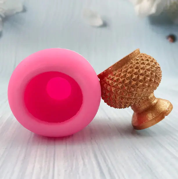 3D Flower pot Vase Silicone Mould