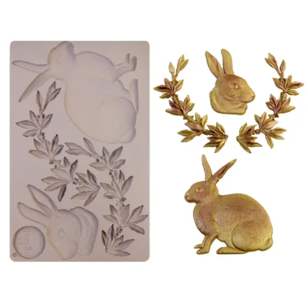 Bunny Rabbit Easter theme Silicone Mould