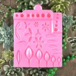 31 Cavity Succulents Flower,Petal,Leaf Silicon mould