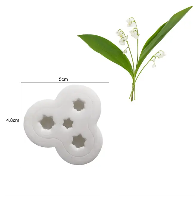 3D Lilies of the Valley Flower mould