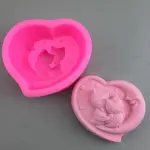 3D Owl Lover silicone mould