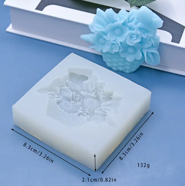 Flower basket Silicon mould