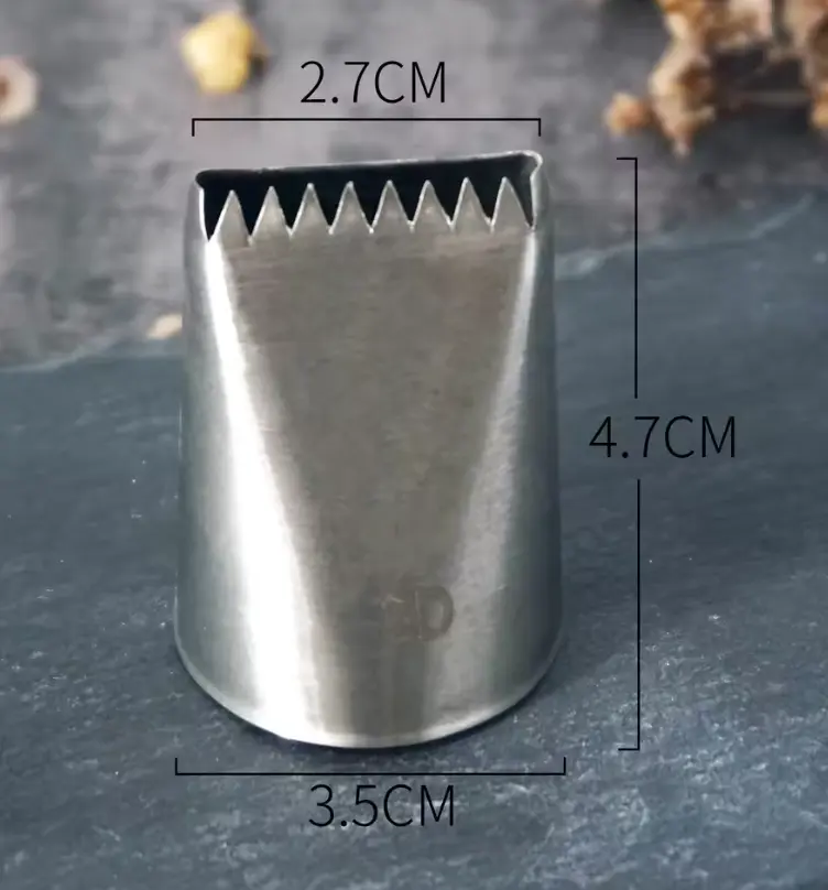 Weave basket Icing Nozzle – No. 3D