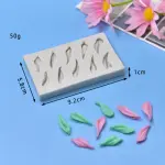 3D Tulip Leaf silicone mould Style 2