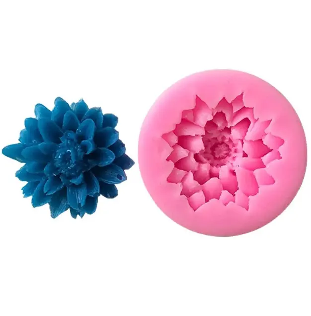 3D Flower silicone mould style 7