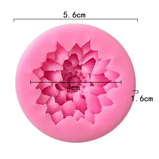 3D Flower silicone mould style 7