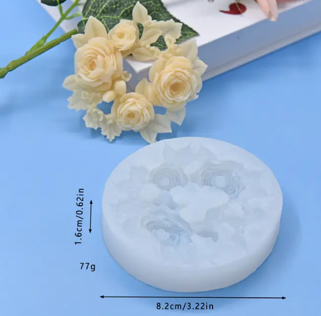 Flower Garland Bouquet Flower Silicone Mould