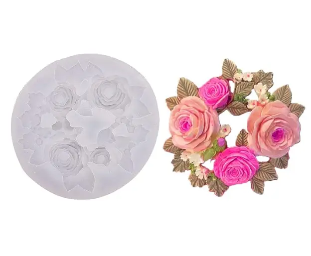 Flower Garland Bouquet Flower Silicone Mould