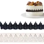 Baroque Vintage Style European boarder Silicone mould
