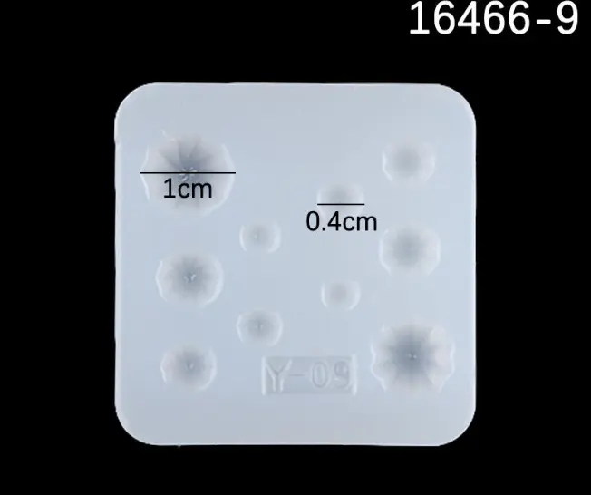 Miniature Swirl Silicone Mould