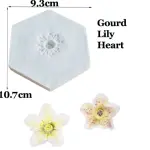 Stamen Anemone Daisy Briar Flower Heart Silicone Mould