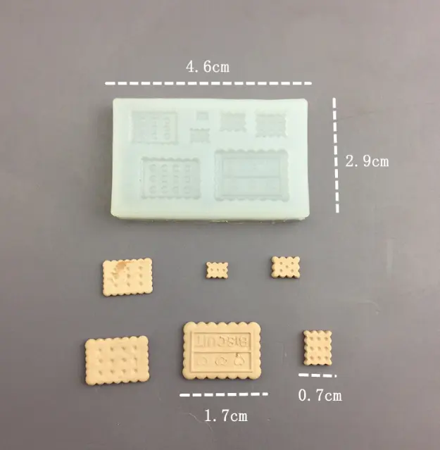 Mini Biscuits silicone mould