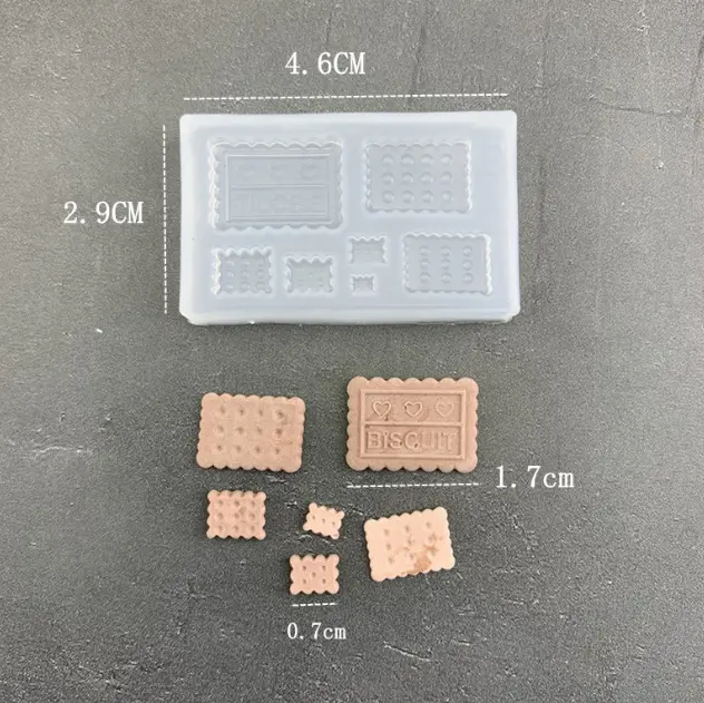 Mini Biscuits silicone mould
