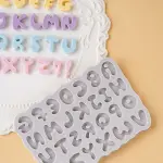 Cute Cartoon Letter Alphabet Silicone mould