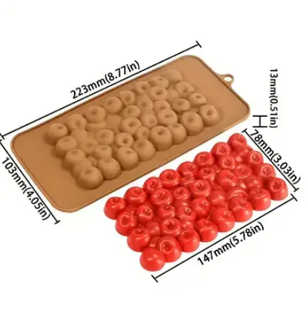 Blueberry Chocolate Bar Silicone Mould