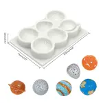 Planet Astronaut theme Silicone mould