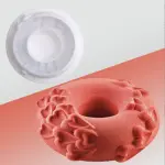 Endless Love Passion Donut Heart Entremet Cake Silicone Mould