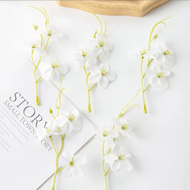 5 pcs set Artificial Mini Stem Flower