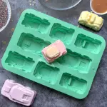 4 Design 3D Cars 8 Cavity Silicone Mould