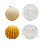 1 PCS Ball Cactus Shape Plastic Candle Mould