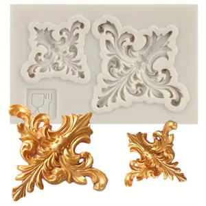 2 Cavity classic corner silicone mould