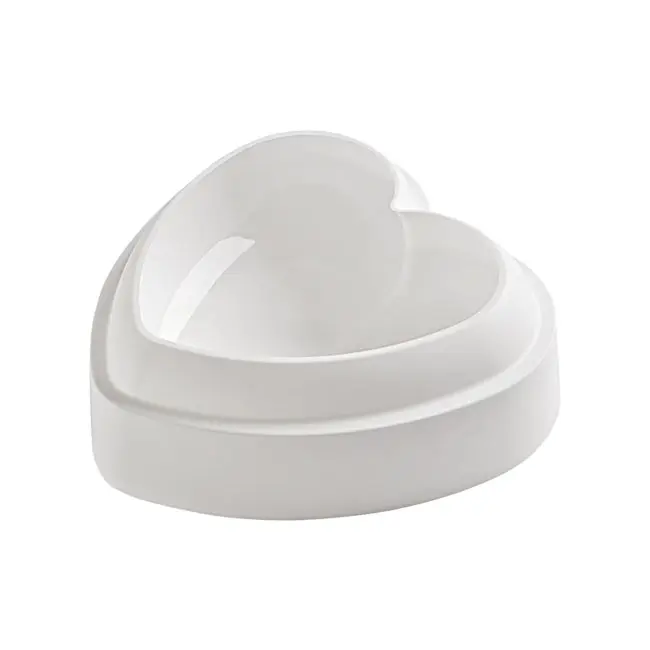 4.7 Inch Heart Silicone Mold for Baking Mousse Cake Mold Chocolate Dessert Mold,Easy Release Non Stick Silicone mould entremet mould