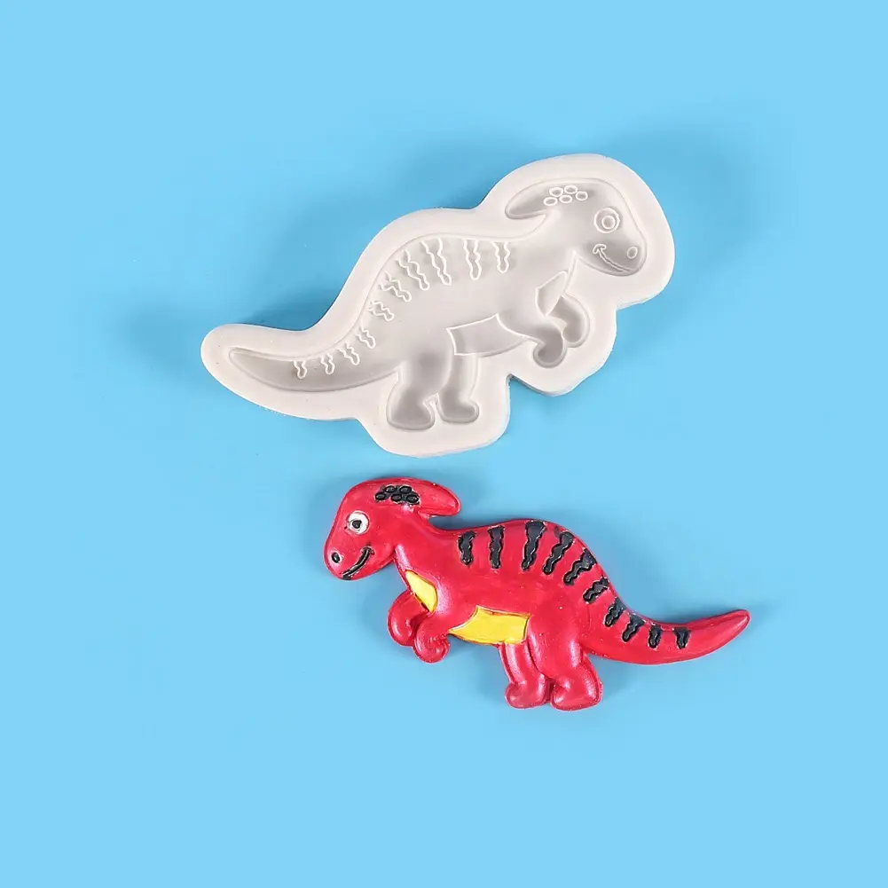 Cute Dinosaur silicone mould style 14