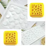 Square Stone Shape 2 Cavity Silicone Mould