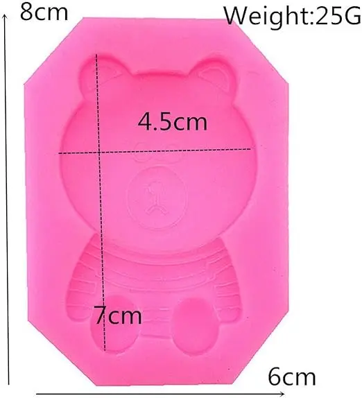 Baby Bear Candy Cake Chocolate Decorative Silicone Mould