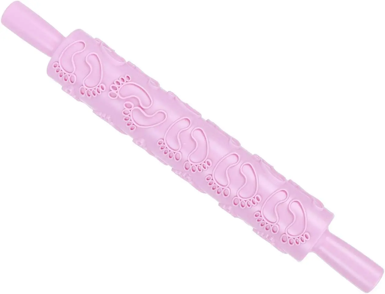 Baby feet Textured Rolling Pin Embossed Rolling Pin